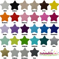 Motivperle Holz Stern